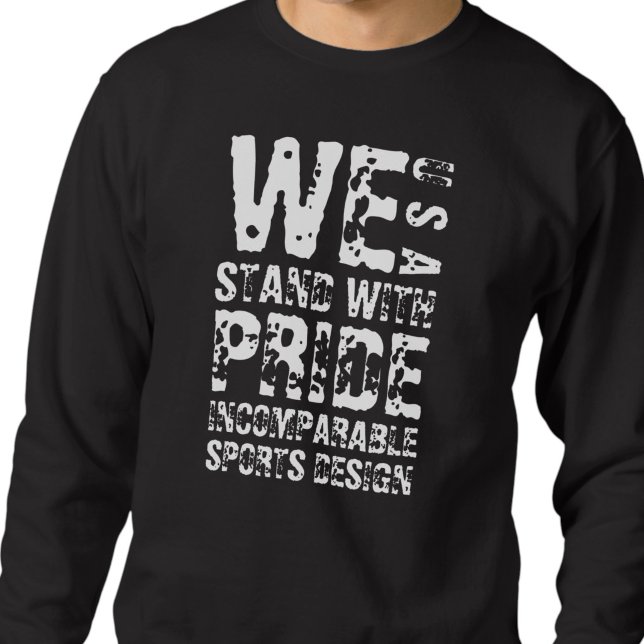 Sweatshirt ISD Hommes Stand With Pride Crewneck (Créateur téléchargé)