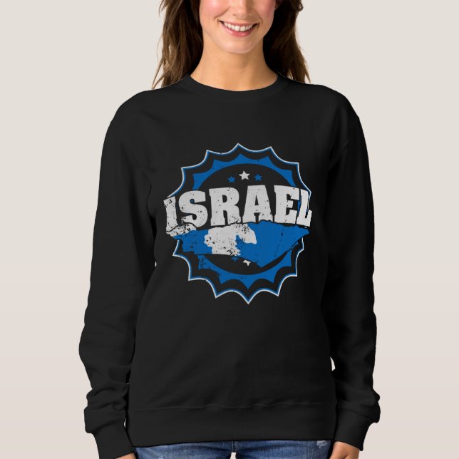 Sweatshirt Israel Israeli Jerusalem Jews IDF  5 (Devant)