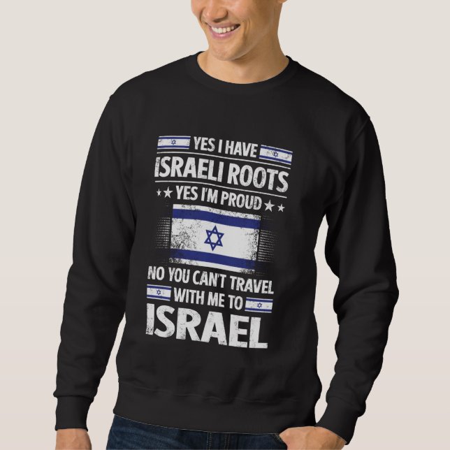 Sweatshirt Israël Racines israéliennes Patrimoine israélien F (Devant)