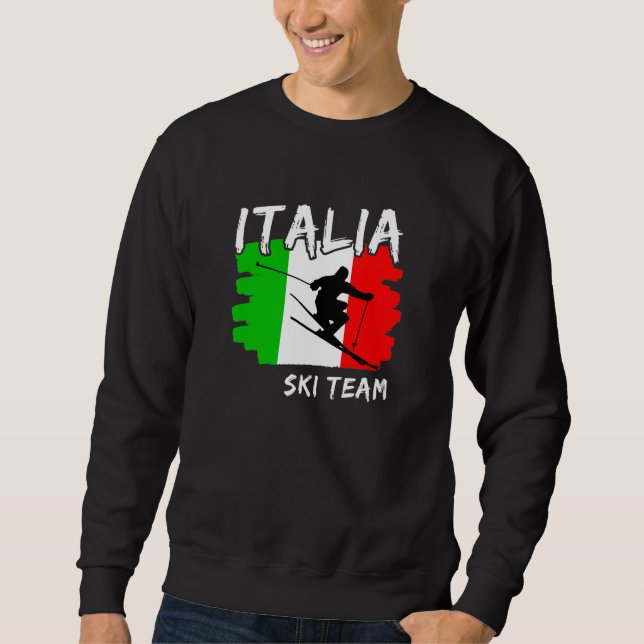 Sweatshirt Italie Ski (Devant)