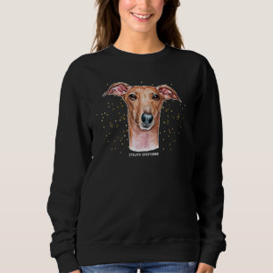 Sweatshirt Italien Greyhound Portrait 4 Animal ITG Chien prop