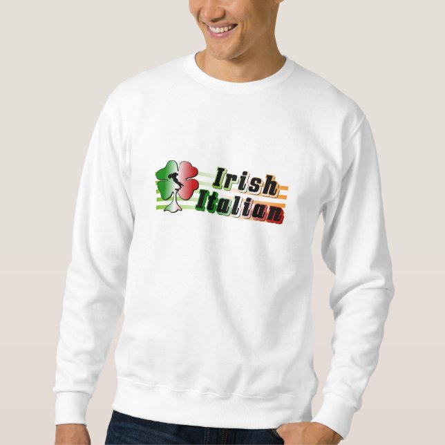 Sweatshirt italien irlandais (Devant)
