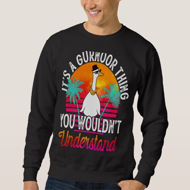 Sweatshirt It's A Gurnoor Thing You Wouldn't Understand  Gurn (Devant)