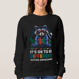 Sweatshirt Itu2019s OK pour être un Cool de Sensibilisation s
