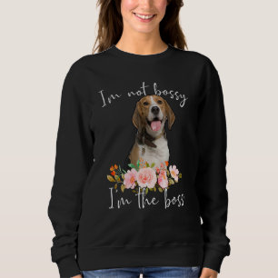 Sweatshirt Iu2019m Pas Bossy Iu2019m Le Beagle Boss