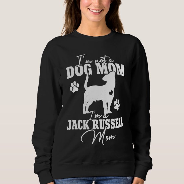 Sweatshirt Jack Russell Dog Mom  for Women Puppy  Mothers Day (Devant)