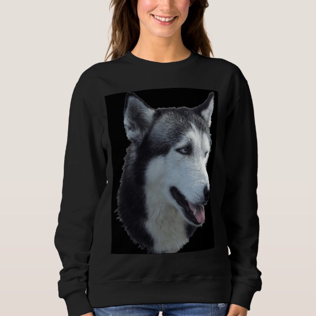 Sweatshirt Jack The Siberian Husky (Devant)