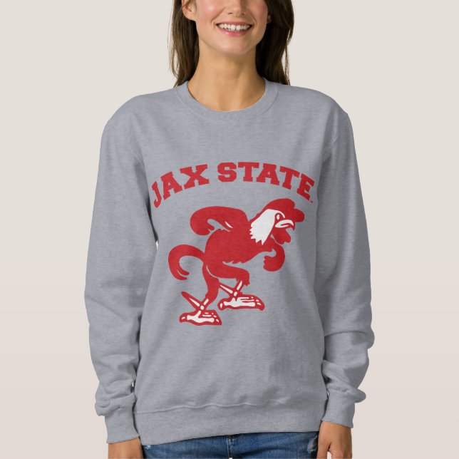 Sweatshirt Jacksonville State University JAX State Gamecocks (Devant)