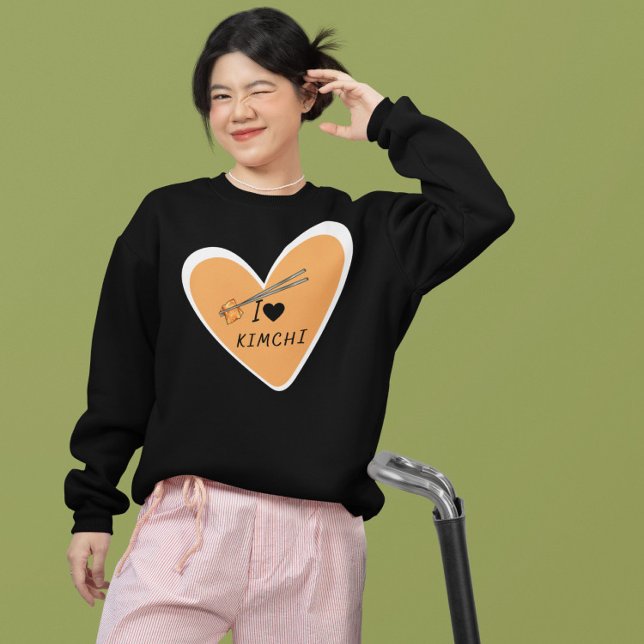 Sweatshirt J'adore Kimchi (Créateur téléchargé)