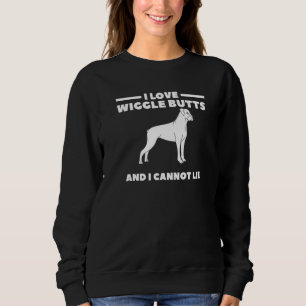 Sweatshirt J'adore les fesses qui se dandinent et je ne peux