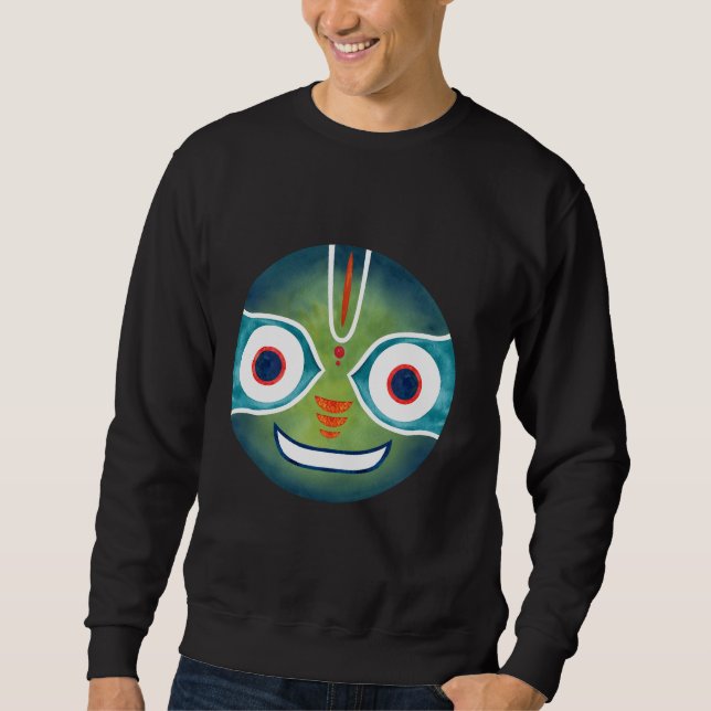 Sweatshirt Jagannath Seigneur De L'Univers (Devant)