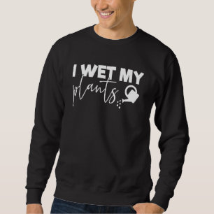 Sweatshirt J'Ai Accueilli Mes Plantes Plus Taille Femmes Homm