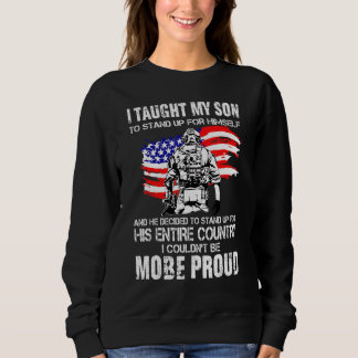 Sweatshirt J'Ai Appris À Mon Fils De Se Débattre Pour Lui-Mêm