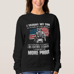 Sweatshirt J'Ai Appris À Mon Fils De Se Débattre Pour Lui-Mêm
