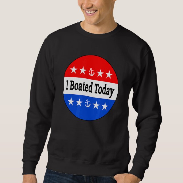 Sweatshirt J'Ai Battu Aujourd'Hui (Devant)
