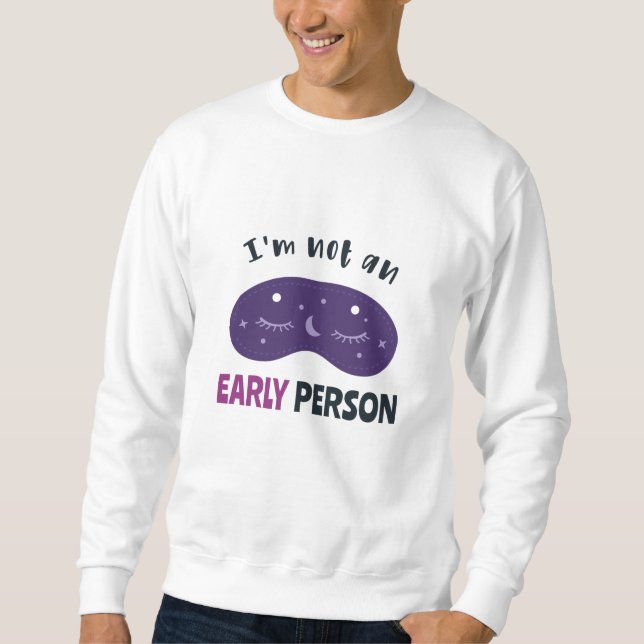 Sweatshirt J'ai besoin d'une personne (Devant)