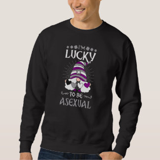 Sweatshirt J'ai de la chance d'être une fierté sexuelle Saint