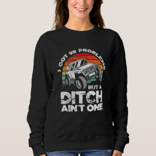 Sweatshirt J'ai eu 99 problèmes, mais un point n'est pas une