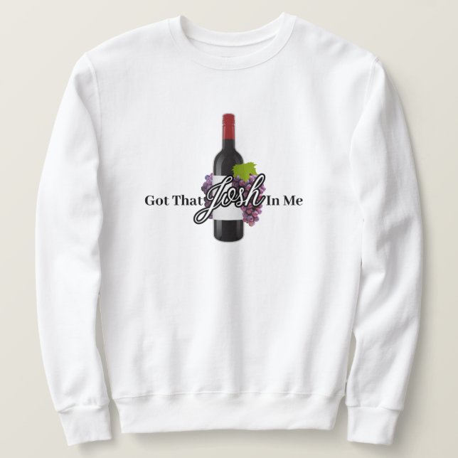 Sweatshirt J'Ai Josh En Moi 2024 (Design devant)