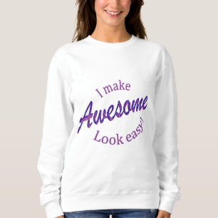 Sweatshirt J'Ai L'Air Facile