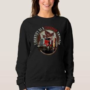 Sweatshirt J'Ai L'Identité D'Être Un Véhicule Canadien De Sou