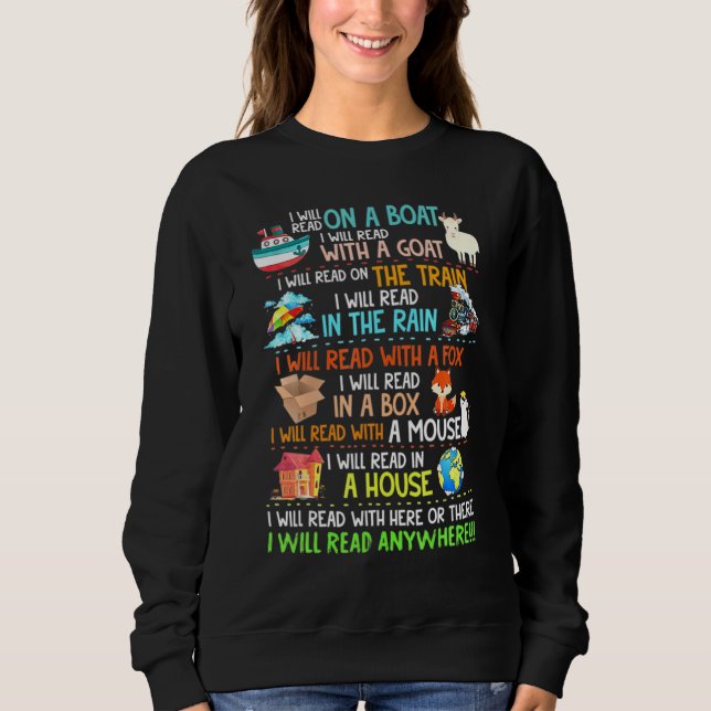 Sweatshirt J'Ai Lu Des Livres Sur Un Bookworm Lecture Lecteur (Devant)