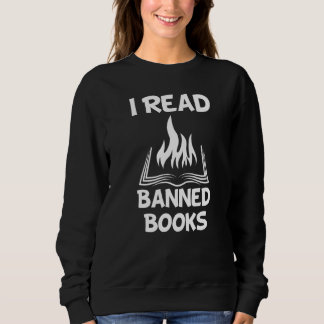 Sweatshirt J'Ai Lu Livres Interdits Lecteurs Avid Livre Bibli