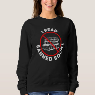 Sweatshirt J'Ai Lu Livres Interdits Livre Worm Bibliophile Li