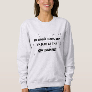 Sweatshirt J'ai mal au ventre