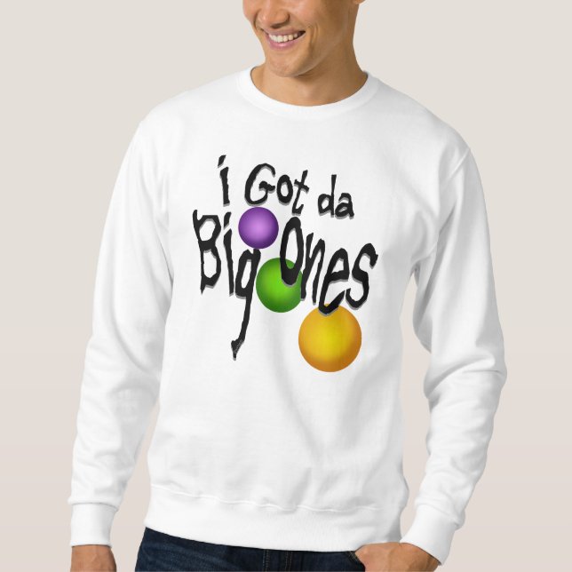 Sweatshirt J'ai obtenu au DA les grands (Devant)
