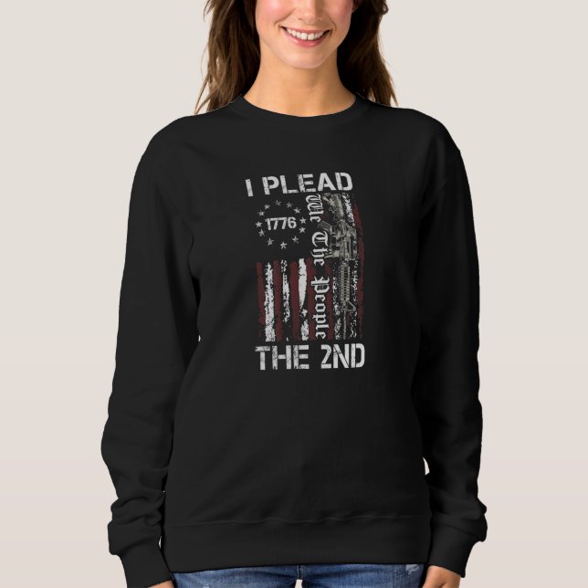 Sweatshirt J'Ai Présenté Le 2E Amendement Nous Le Peuple Usa  (Devant)