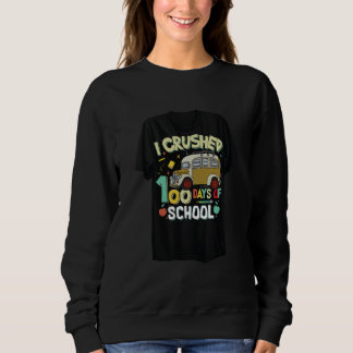 Sweatshirt J'ai réussi 100 jours d'école élève de maternelle