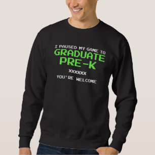 Sweatshirt J'Ai Suspendu Mon Jeu À La Graduate Gamer Graduati