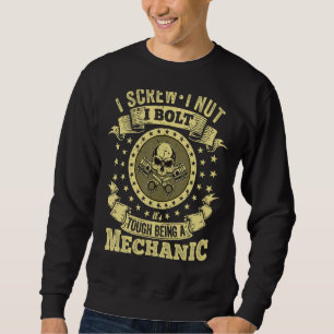 Sweatshirt J'Ai Vis I Nut I Bolt Mécanique Réparation Garage