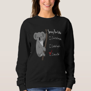 Sweatshirt J'Ai Vu Un Animal Koala Australie Amoureux des ani