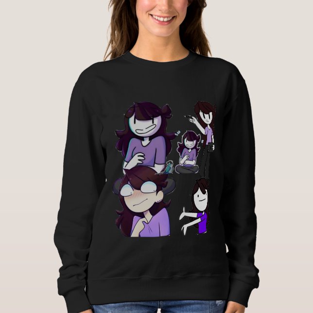 Sweatshirt 😂😂jaiden animations😂😂jaiden animations😂😂😂 (Devant)