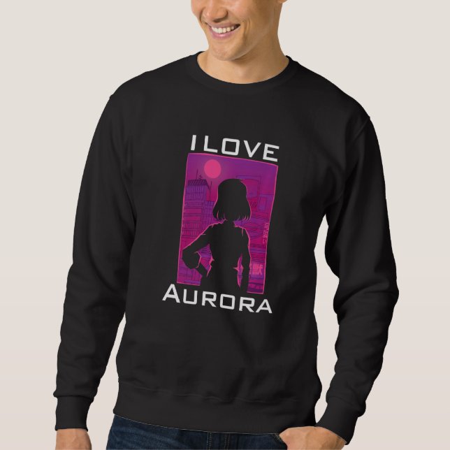 Sweatshirt J'aime Aurora (Devant)
