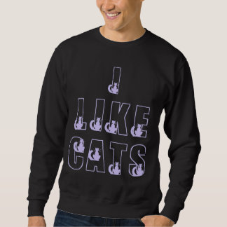 Sweatshirt J'Aime Chats Sweer
