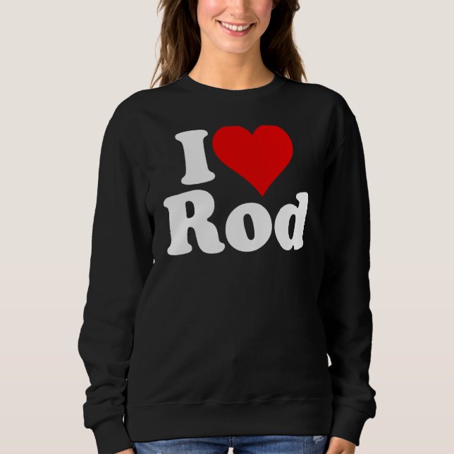 SWEATSHIRT J'AIME COEUR ROD RODNEY RODERICK (Devant)
