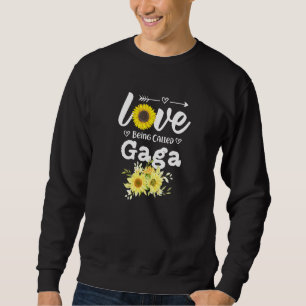 Sweatshirt J'Aime Être Appelé Citation Tournesol