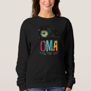 Sweatshirt J'Aime Être Appelé Oma Tournesol T Chemise Raglan