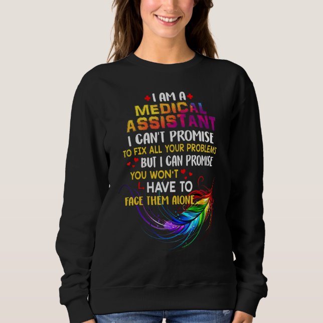 Sweatshirt J'Aime Être Un Assistant Médicale (Devant)