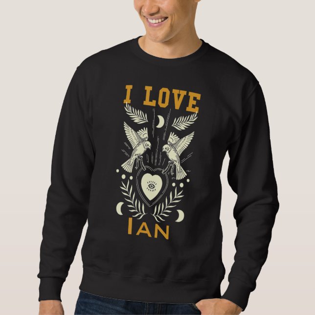 Sweatshirt J'aime Ian (Devant)
