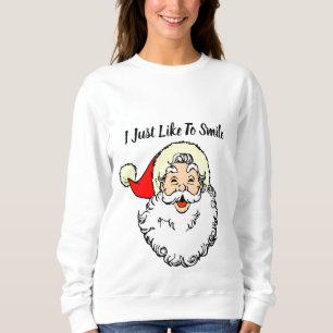 Sweatshirt j'aime juste sourire