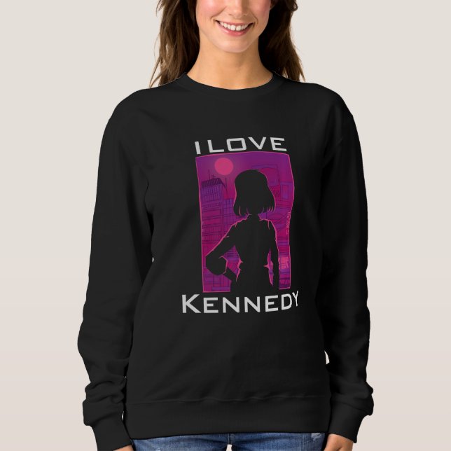 Sweatshirt J'aime Kennedy (Devant)