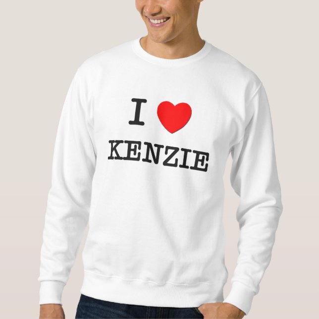 Sweatshirt J'aime Kenzie (Devant)