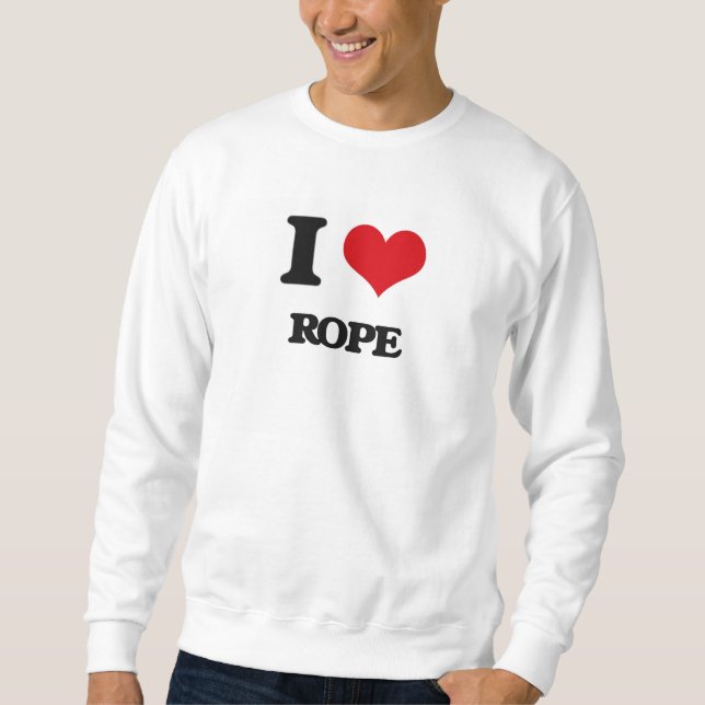Sweatshirt J'aime la corde (Devant)