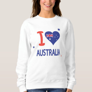 Sweatshirt J'AIME L'AUSTRALIE l'Australie jour le 26 janvier