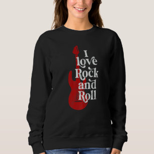 Sweatshirt J'aime le rock et le roll
