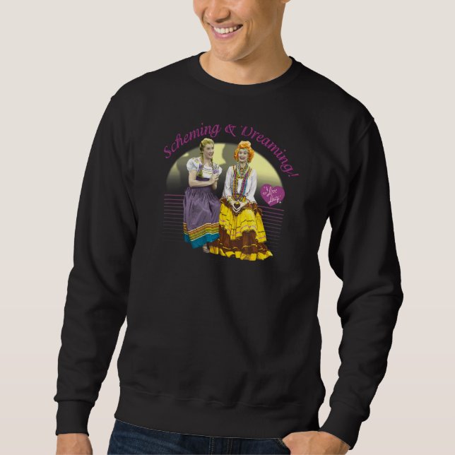 Sweatshirt J'Aime Le Schéma Lucy Et Le Rêve (Devant)